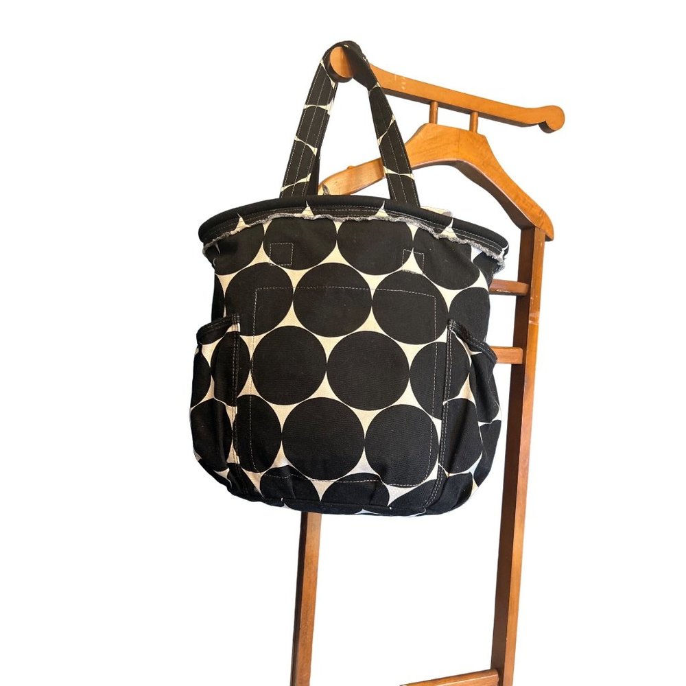 Retro Metro Thirty- One Black and White Bag